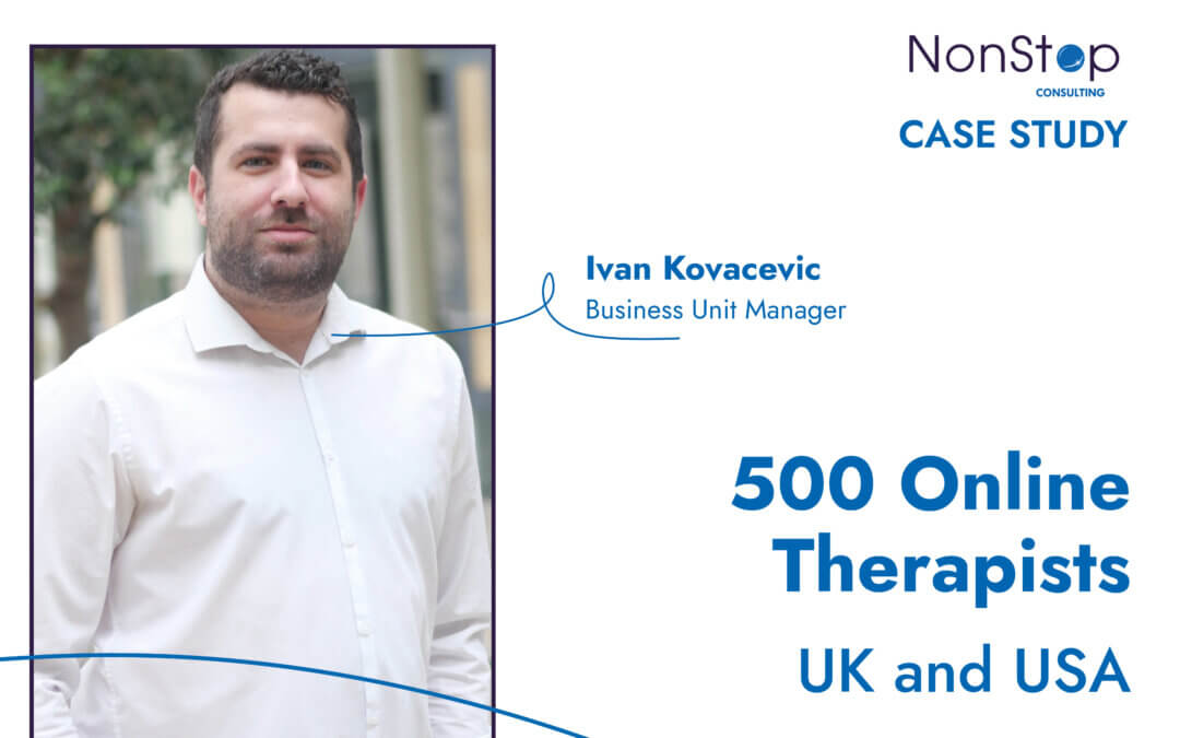 500 Occupational Therapists across the UK and the USA in 6 months